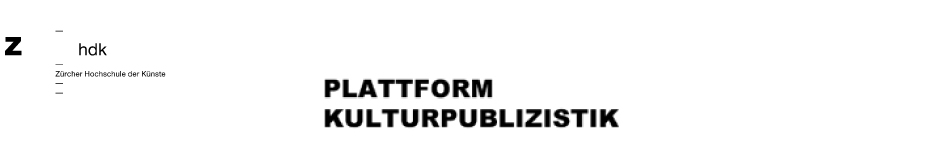 Plattform Kulturpublizistik